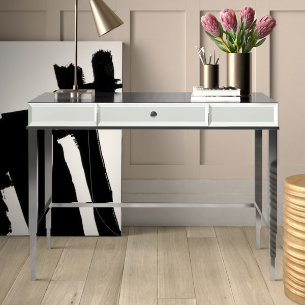 Mirrored desk for deals sale